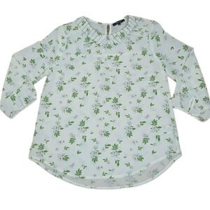 ROLY POLY Women's  Collared  Blouse With  Floral Print  Top‎